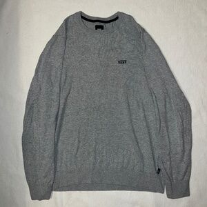 Vans Mens Large Grey Sweater